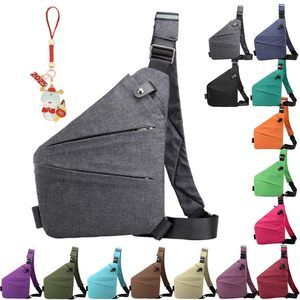 Anti Theft Travel Bag Crossbody, Adjustable Strap Travel Purses Personal T_T